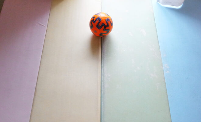 厚さ4cmのマット マンションでサッカー練習の防音対策 サッカーキッズ 厚さ4cmのマット マンションでサッカー練習の防音対策 サッカーキッズ