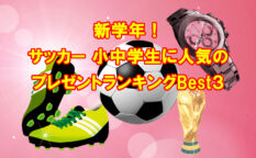小中学生に人気のプレゼントランキングBest３！子供の名入れサッカーボールやサーモスの名入れボトルなど