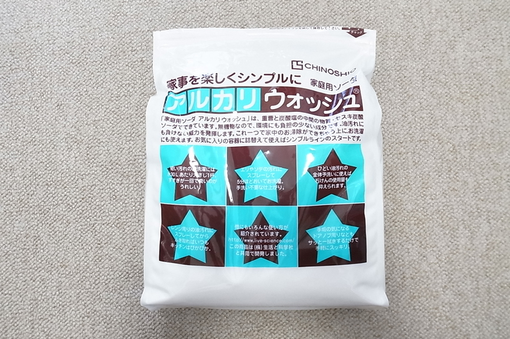 CHINOSHIO（地の塩社） アルカリウォッシュ3kg　画像