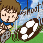 中学1年生の息子　サッカー試合で初ゴール