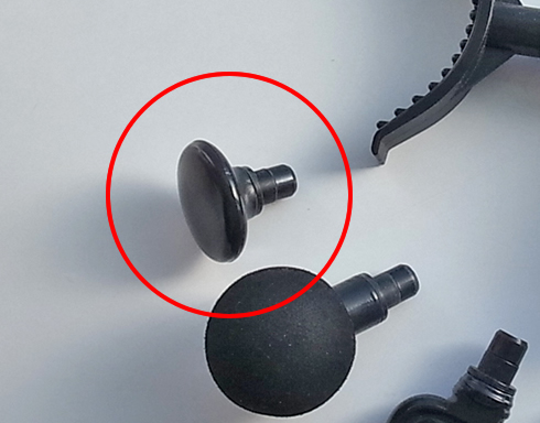 マッサージガン （ ハンディガン ）　平（たいら）型ヘッド