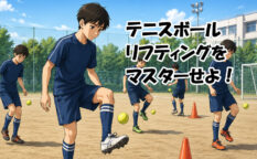 テニスボールリフティング2