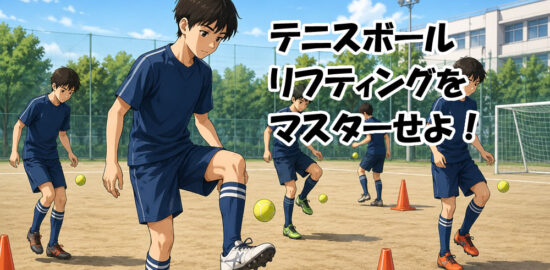 テニスボールリフティング2