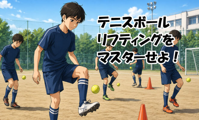 テニスボールリフティング2