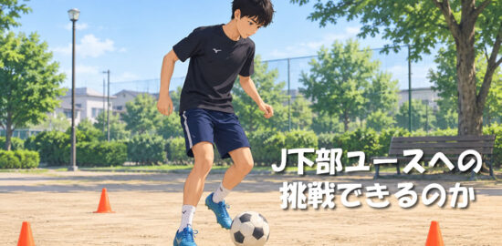 中学2年 J下部ユースへの挑戦できるのか