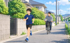 中学2年生　ケガ明けのランニング